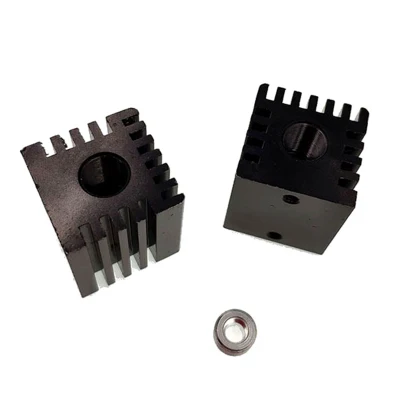 Customized Aluminum Extruded or Copper Skived Fin Heat Sink for Laser Diodes