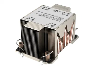 LGA4677 Aluminum Zipper Fin Heat Pipe 2u Server CPU Heat Sink for LGA4677