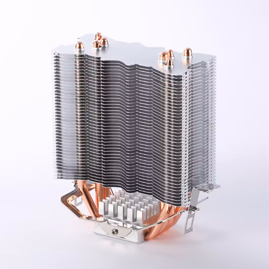 Custom Skiving Fin Cooler Copper Pipe Heatsink Heat Pipe Burried Heat Sink